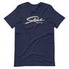 STOWE VERMONT Navy Tee Short-Sleeve Unisex T-Shirt Unisex T-Shirt