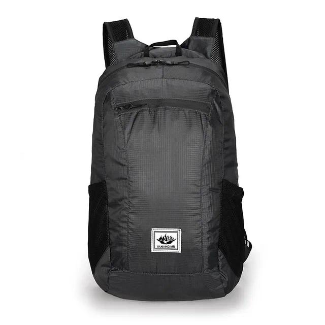 20L Bärbar Vikbar Ryggsäck Vikbar Bergsklättringsväska Ultralätt Utomhus Klättring Cykling Resa Ryggsäck Vandring Dagryggsäck