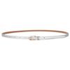 New Arrival Decorative Belt for Dresses and Sweaters Skinny PU Leather Belts for Women with Various Colors