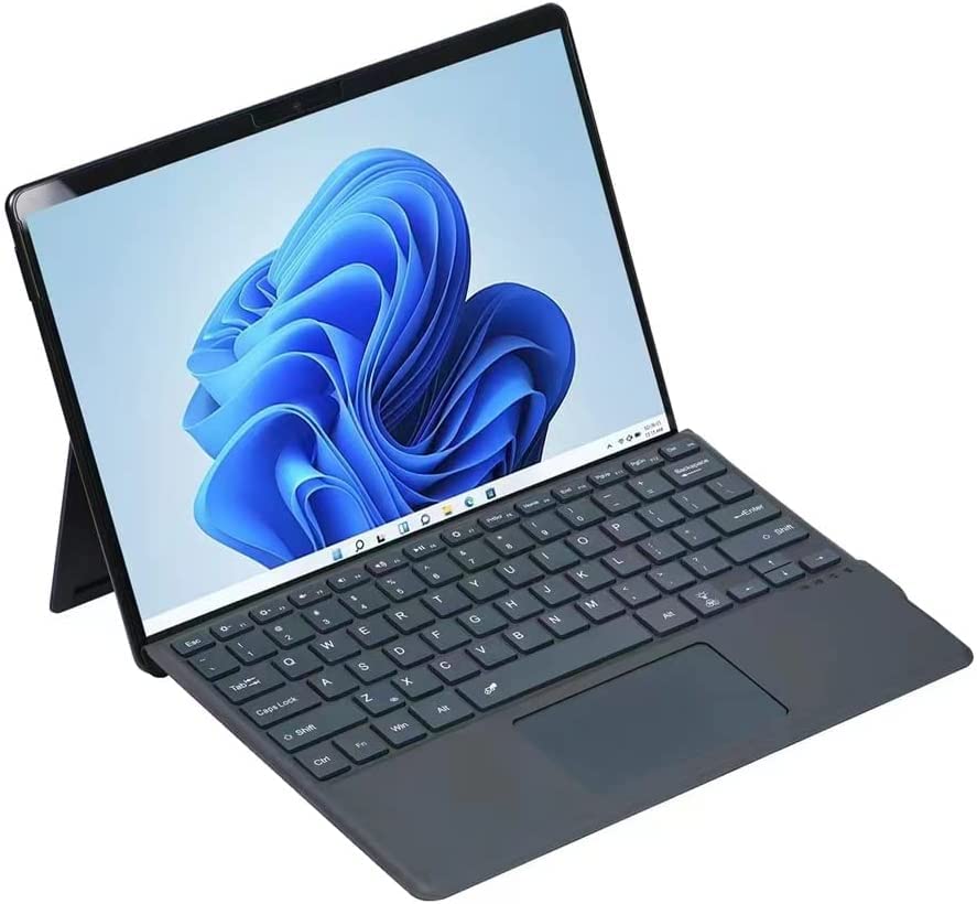 Surface Pro 8 Keyboard with English Magnetic for Surface Pro Pro Pro Pro and Surface Pro X Tablets 11/Pro 10/Pro 9/Pro Touchpad, Bluetooth, Layout,