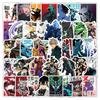 Anime Monster 8 PVC Sykkel Skrivesaker Koffert Søt Foto Populær Animefigur Diverse Bursdagsgaver Nei. Klistremerker, Sett med 53 stk.,