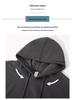 Hua Cotton Men's Versatile Loose Hoodie - Long Sleeve Top for Autumn/Winter