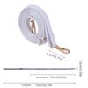 PU Leer-Tasriem Stijlvolle Brede Schouderriem Vervangingsriem 140cm Tasaccessoires voor Handtas Crossbodytassen