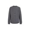 Nike Dri-Fit Letter Logo Printed Sports Casual Crewneck Sweatshirt Kids sweatshirt Gray DQ8813-032
