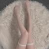 Sweet Lace Stockings Women Thigh Knee Socks Black Thin Legging Lolita Thigh High Fishnet Stockings Gothic Punk Long Socks