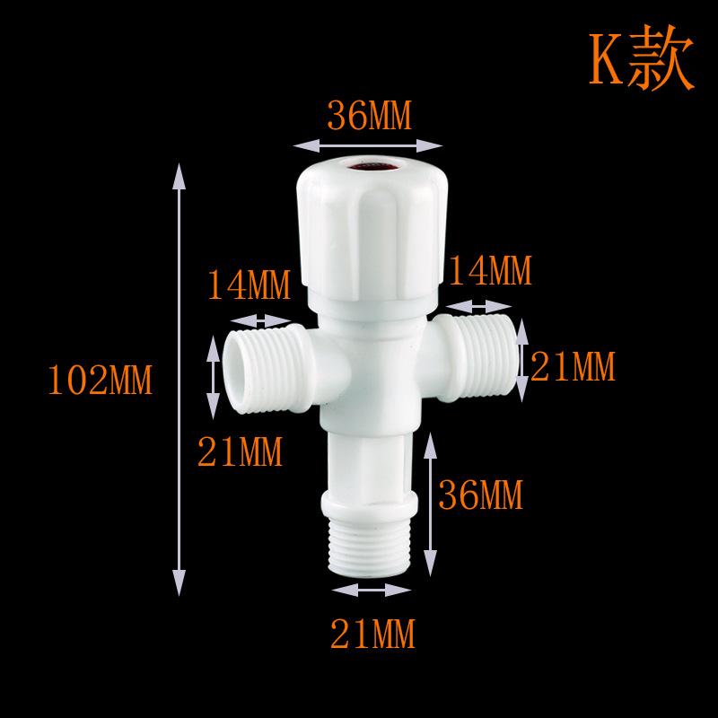 Garden Balcony Water Tap 1/2" Male Thread Wall Mount Washing Machine Faucet Plastic Water Hose Quick Connector