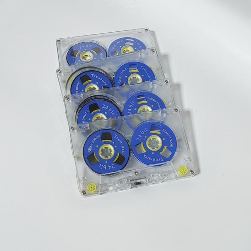 Reusable Blank Cassette Tape 54 Minutes Strong Plastic Blank Tape Erasable Easy to Use for Sound Recording Devices