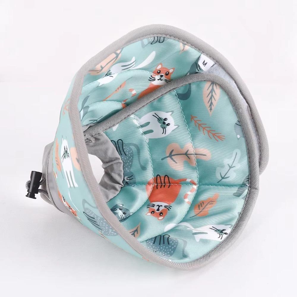 Anti-Bite Cat Recovery Collar Lightweight Elizabethan Collar New Pet Cone Collar  for After Surgery