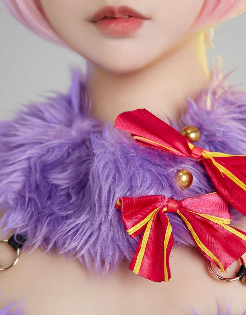 [Miccostumes] Women's Adult Anime Sexy Cute Cat Fox Costume Cosplay Outfit Set Lingerie Moe Dress-Up Transformation Disguise (S/M)