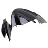 Motorcycle Front Upper Nose Headlight Fairing Cover Headlight Fairing Cowl Replacement for ER6N ER 6N 2012 2016 Black