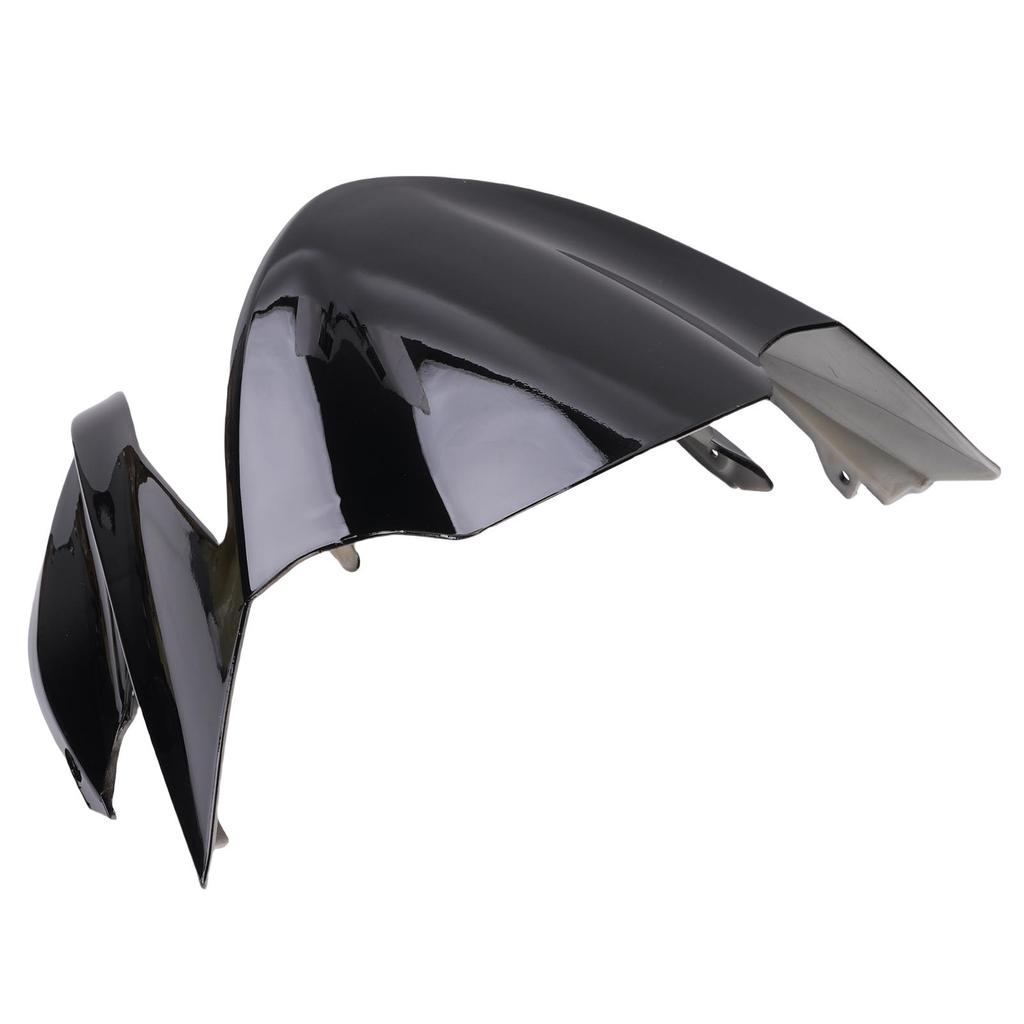 Motorcycle Front Upper Nose Headlight Fairing Cover Headlight Fairing Cowl Replacement for ER6N ER 6N 2012 2016 Black