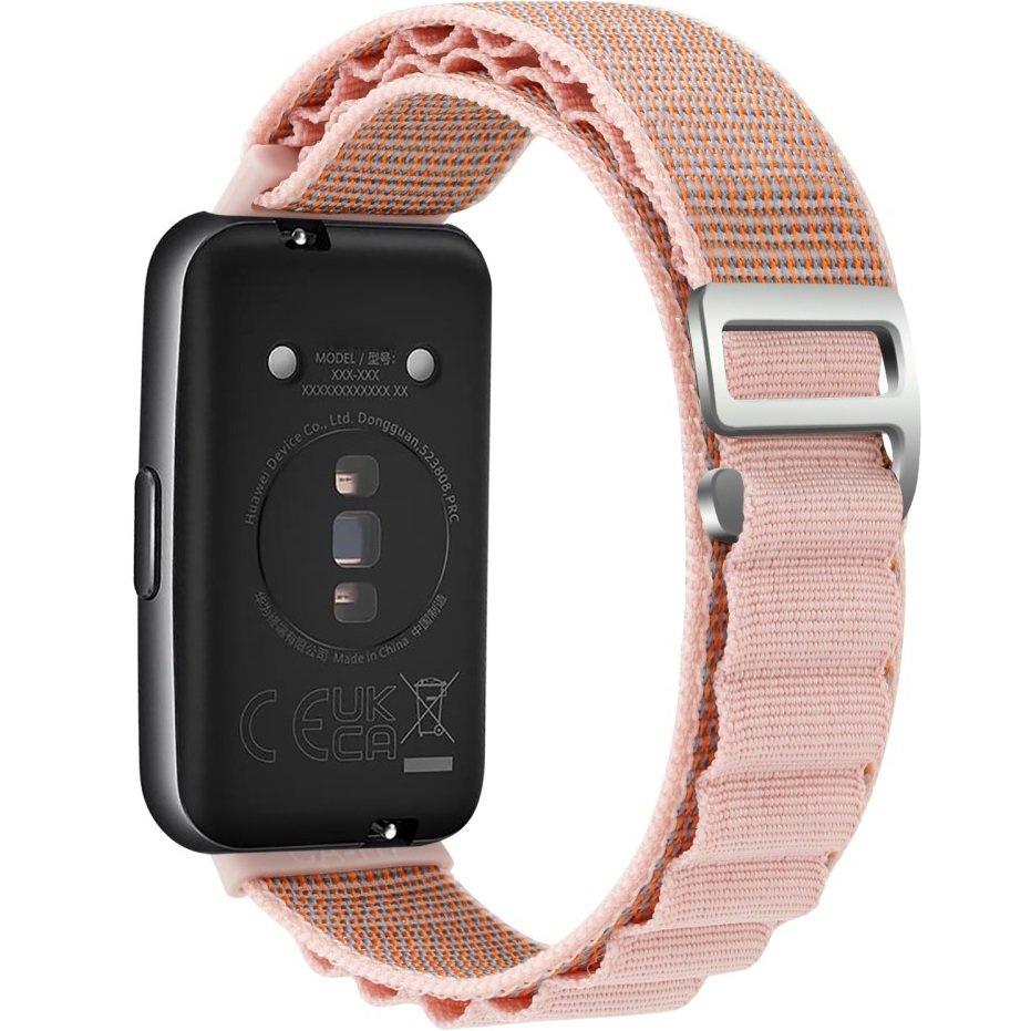 Nylon-Armband für Huawei Band 7, Pink