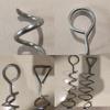 4Pcs Tent Stake Anchors Trampoline Ground Stake Tie Down Spirals Ground Anchors for Trampolines Swings Garden Enduring