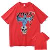 God Wants You Kanye West Streetwear Skull Reaper Graphic Print Tshirt Men Women Hip Hop Fashion Tshirts Mens Cotton T Shirt