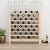 VidaXL Casier à vin 109,5x30x107,5 cm Bois de pin massif 822536