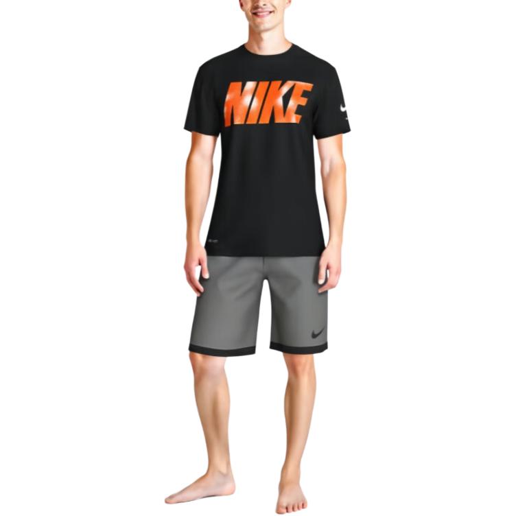 Nike Dri-Fit Удобная Дышащая Спортивная Футболка с Коротким Рукавом Мужская NESSF569-001 XL