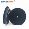 Sharkfox 5/6 Inches Natural Long Fur Wool Polishing Pad for Wax Compound Cutting and Scrach Remove Disc Buffer Pad for Car Care