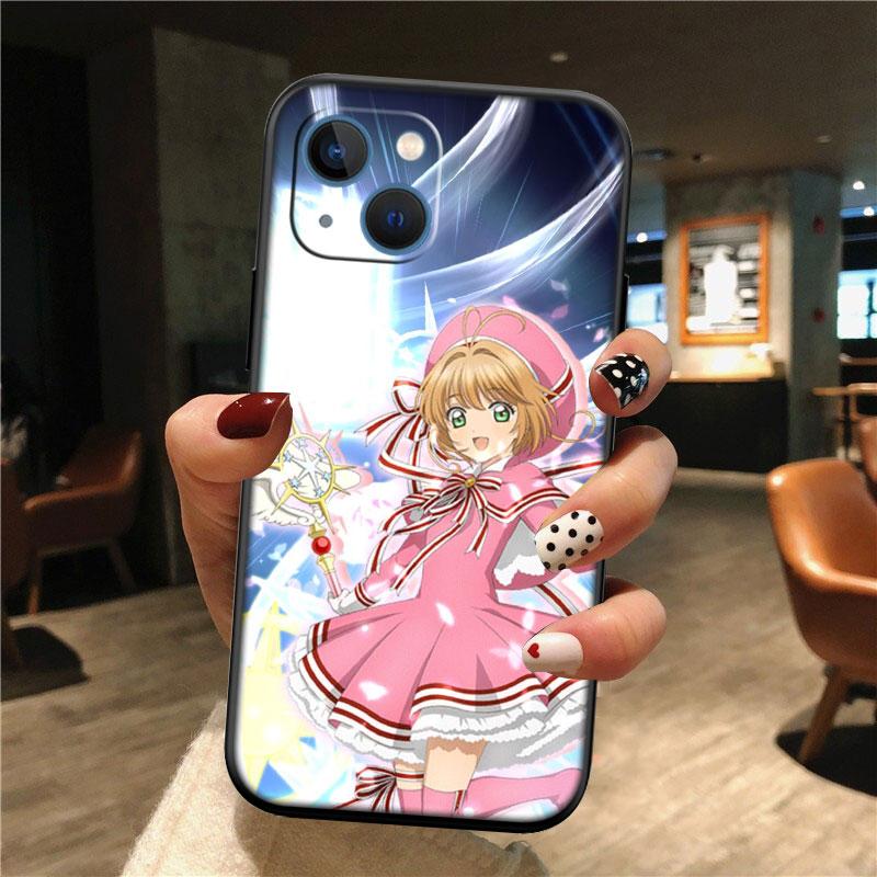 TR7 C-Cardcaptor S-Sakura Shell Phone Case for OPPO A40 A60 A80 A15 A16 A16K A12 A17 A17K A54 A54S A53 A53S A55 A56 A57 A98 F23