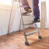 4pcs Ladder Foot Cover Ladder Mat Cover for Ladder Retractable Stairs Pads Ladder Leg Protective Cover Ladder Feet Rubber Pad Ladder Leg Protector