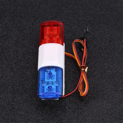 Luces LED Rojas y Azules Intermitentes de Advertencia para Modelo de Coche de Control Remoto Accesorio RC