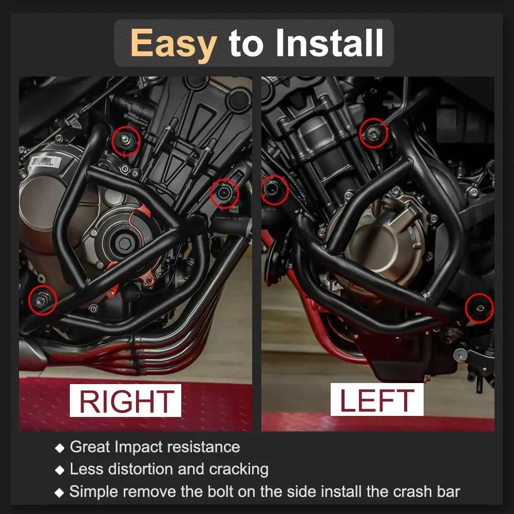 Crash Bars for CB650R CB 650R Engine Guard Bumper for Honda CB650R Highway Engine Crash Bumper 2019-2023 Fall Protector