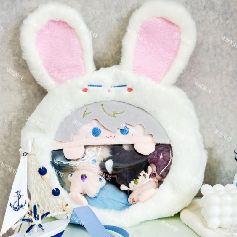 Love And Deepspace Character Transparent Campus Cartoon Zipper Backpack Shoulder Bag