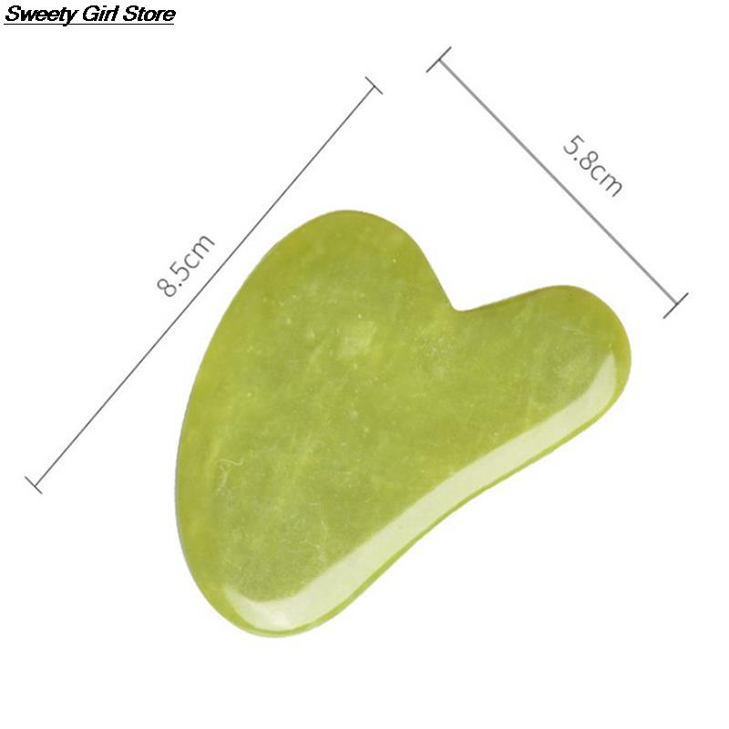 Jade Stone Needle Derma Face Arms Neck Massage Roller Ancient Face Body SPA Massage Roller Facial Massager Jade Beauty Tool 1pc