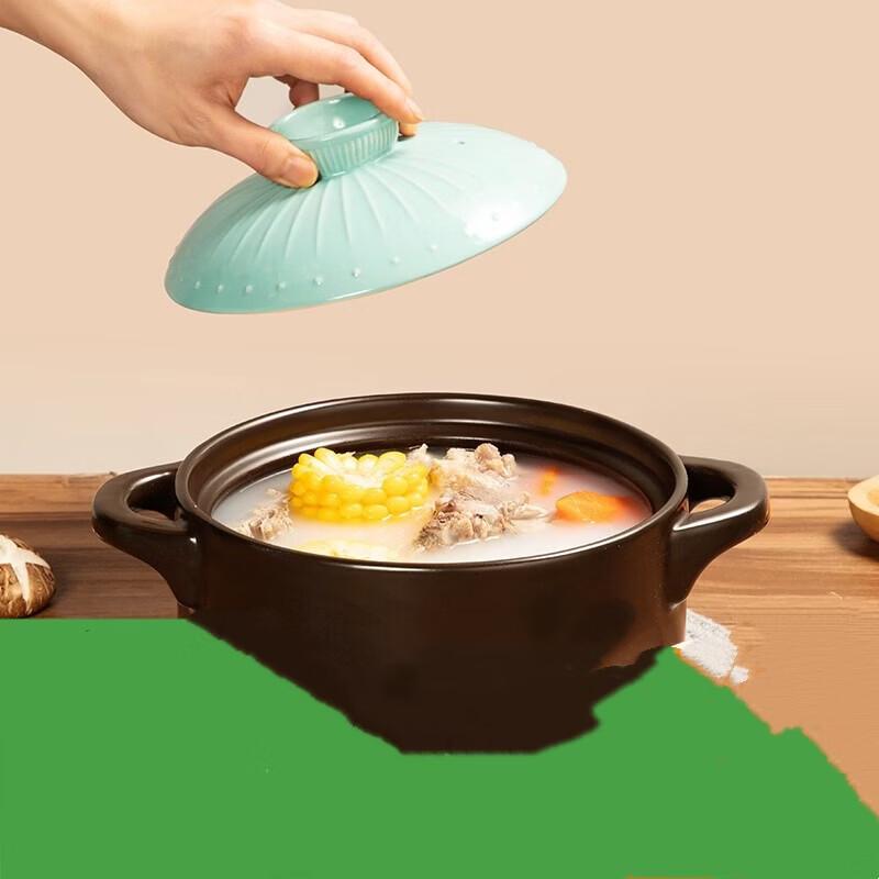 COOKER KING 2.5L Ceramic Claypot Soup Pot
