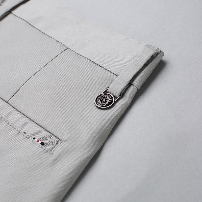 Romon Men's Lyocell Blend Straight-Leg Casual Pants