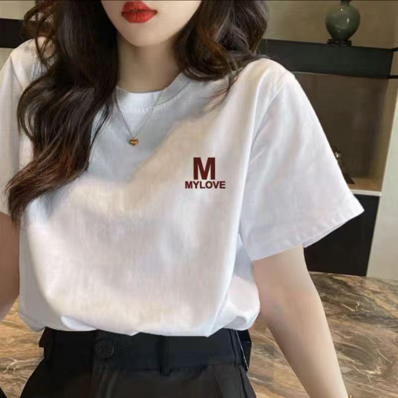 Women Cute Pink Bear Graphic T Shirt Casual Cotton O Neck Short Sleeve Loose Summer Tee Daily Basic Tops