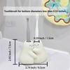 A95I- For Bathroom Set Of 2 Cute Tooth Brush Holders For Bathroom Countertop Home Office Table Decor Toothbrush Holder