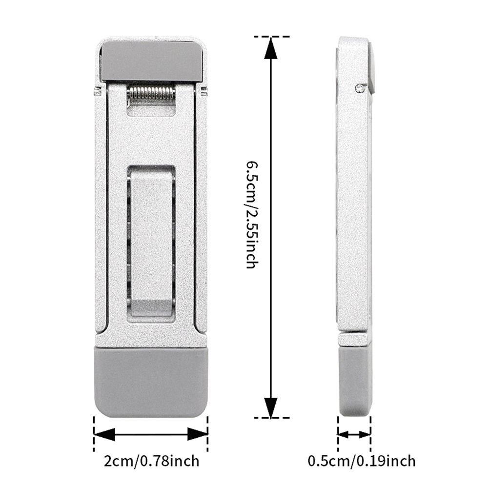 2pcs Adjustable Computer Stand Portable Laptop Riser Mini Notebook Bracket