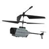 RC Helicopter KY202 Obstacle Avoidance Drone Remote Control Helicopter Toy For Over 14 Years Old Grey 2 Battery