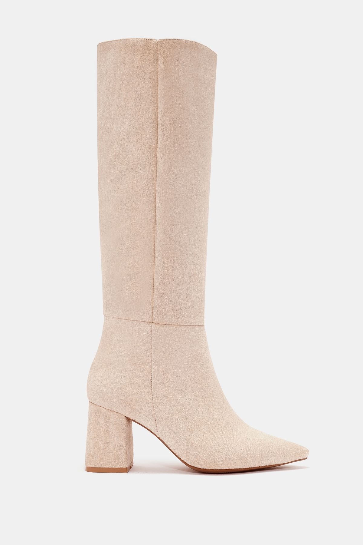

Women Modern Stylish Fashion Boots Boots Lopez Beige High Heel Boots 36