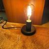 Standard E27 Table Lamp Holder with 1.8m Line Pendant Bulb Socket Replacement Metal Desktop Lamp Base Holder Enduring