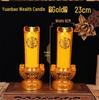 LED Electric Candle Light - Battery & Plug-in, Ideal for Home, Buddha Offering, or God of Wealth Lighting.