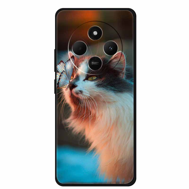 For Xiaomi Poco C75 Case Poco C75 4G Cover Funda Lovely TPU Shockproof Painted Silicone Phone Back Cover For Xiaomi Poco C75 Bag