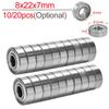 10-20pcs Ball Bearings 608ZZ 685ZZ 688ZZ 608RS Deep Groove Miniature Bearings For Skateboard Scooter 3D Printers Bearings