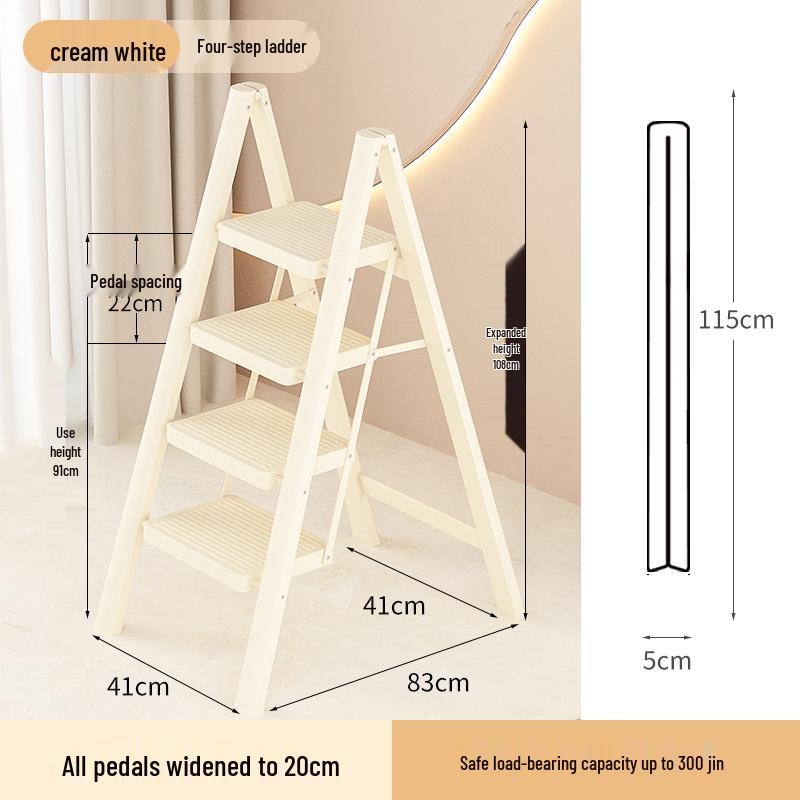 Multifunctional Telescopic Folding A-Frame Ladder – Portable, Lightweight & Indoor Use