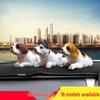Creative Shaking Head Dog Ornament: Cute Car Dashboard Puppy Simulation