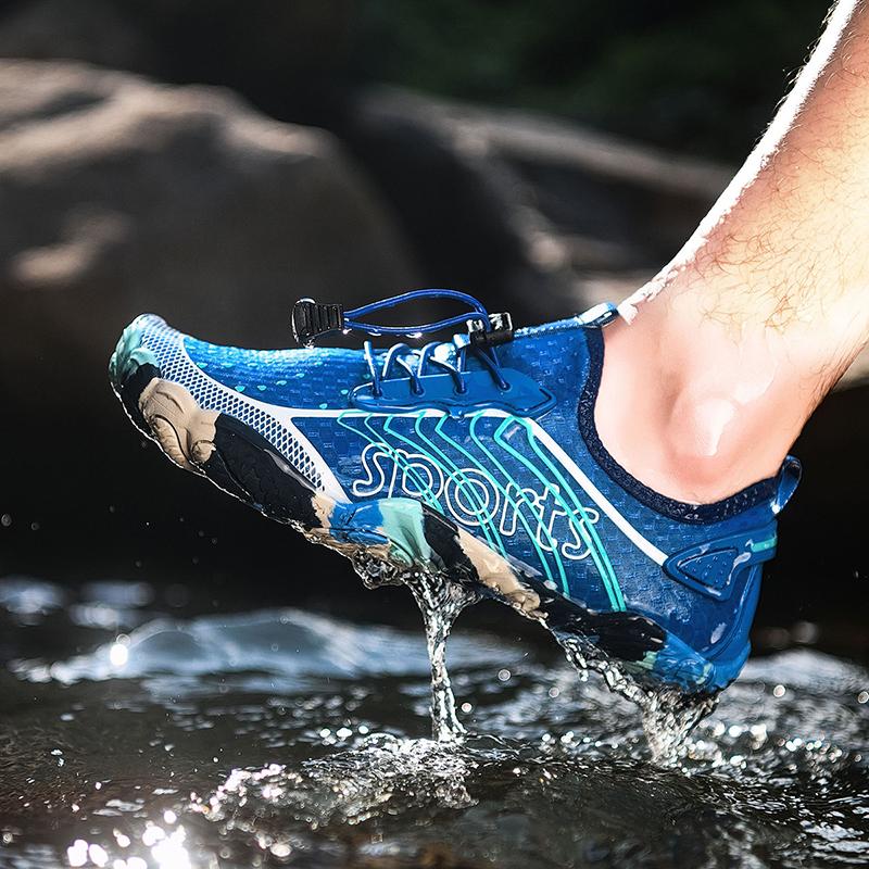 Quick Dry Wading Shoes for Men Breathable Women's Beach Barefoot Aqua Shoes Anti-slip Water Sports Shoes Surfing Diving Fishing