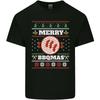 Merry BBQMAS Funny Christmas BBQ Xmas Mens Light Cotton T-Shirt Unisex T-Shirt