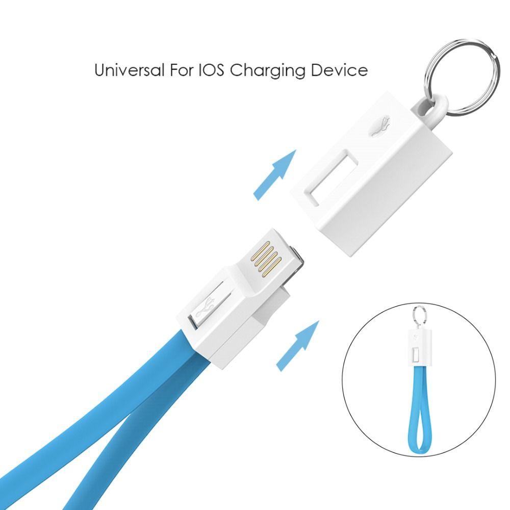 Type C Keychain USB Cable Micro USB Mini Key Chain Charger Cord USB C Data Wire Data Transfer
