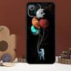 Astronaut Sterne Weltraum Planeten Hülle Für Xiaomi 15 14 Ultra 13T 14T 15T 17 Pro Max POCO X7 Pro X5 X6 F5 F6 F7 F8 Ultra Abdeckung