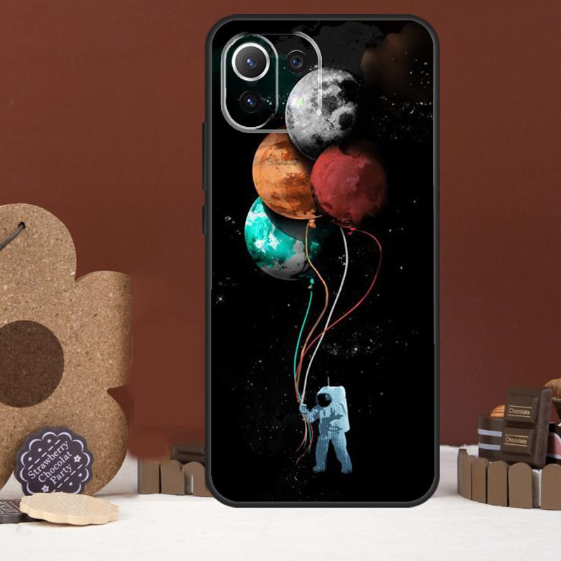 Astronaut Sterne Weltraum Planeten Hülle Für Xiaomi 15 14 Ultra 13T 14T 15T 17 Pro Max POCO X7 Pro X5 X6 F5 F6 F7 F8 Ultra Abdeckung