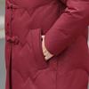 Middle Age Women Winter Short Down Coats Vintage Plus Size Parkas Hooded Elegant Thick Warm Down Jackets Woman Outerwears