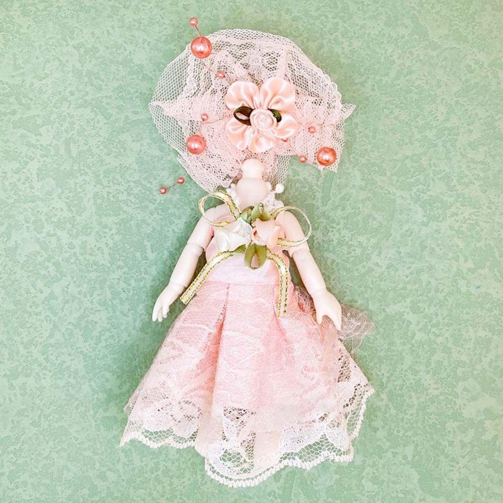 Children DIY Girls High-end Dress Up Fashion Skirt Suit Doll Clothes  16~17cm Doll/1/8 BJD Doll