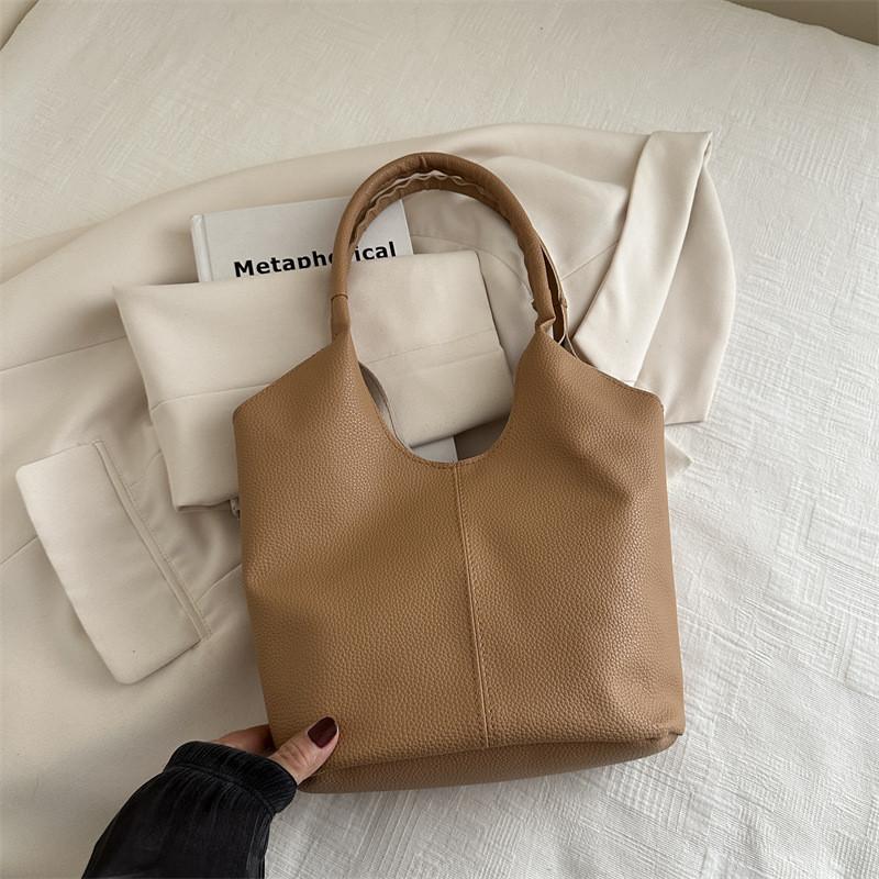 

Fashionable Retro Pu Leather Bucket Bag For Women Perfect For Daily Use хакі