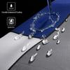 Spliced digital printed fabric shower curtains, thickened waterproof bathroom curtains and bathroom partition curtains