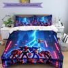 3pcs Duvet Cover Set (1*Duvet Cover + 2*Pillowcase, Without Core), Sonic Print Bedding Set, Bedroom Decor, All‑Season, Birthday Gift